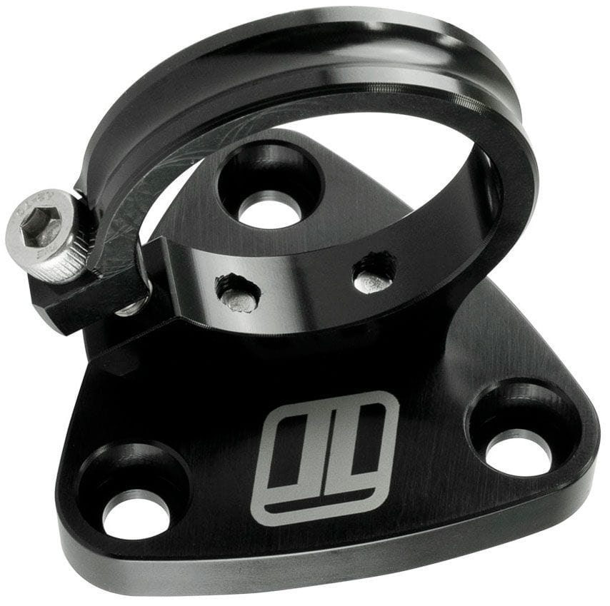 Turbosmart Turbosmart Oil Pressure Regulator (V2) Billet Bracket Turbosmart V2 Turbo Oil Pressure Regulator Billet Mounting Bracket, Black TS-0801-3002 SR