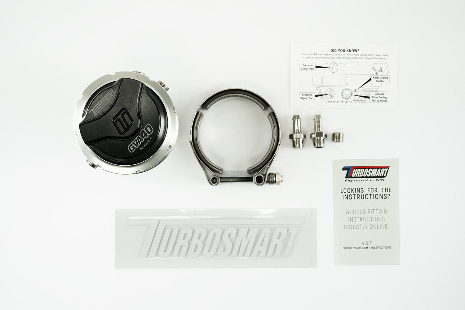 TURBOSMART WASTEGATES Turbosmart Gas Valve Actuator – 40mm Valve SR