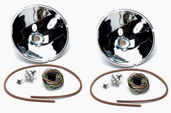 VINTIQUE Suit 1932 Ford Passenger & Pickup Vintique Vintique Inc Headlight Reflector Kit VIB-13027-QK12 SR