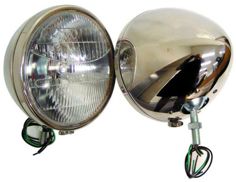 VINTIQUE Suit 1933-34 Ford Vintique Vintique Inc S/S Head Lamps VI40-13000-QS SR