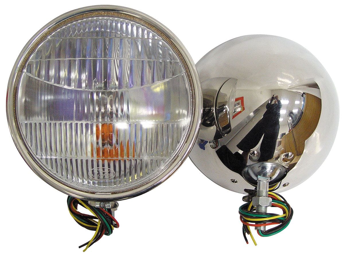 VINTIQUE Suit 1933-34 Ford Vintique Vintique Inc S/S Head Lamps With Turn Signal VI40-13000-QSTS SR