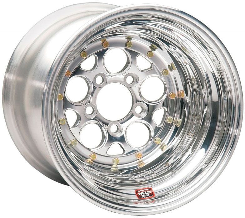 WELD 15" x 8" 3" B/S Suit 5 x 4.75" B/C Weld Racing Magnum Drag 2.0 Rear Drag Rim - Black Center WE786P-508276 SR