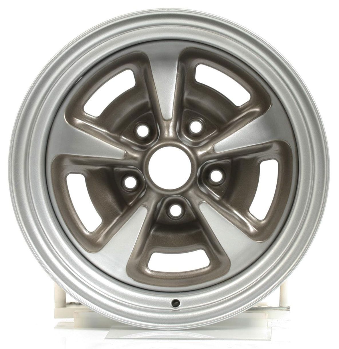 WHEELVINT 4-3/4" Bolt Circle With 4" Back Space Wheel Vintiques Painted Pontiac Rallye II Rim 15 x 7" WV60-573404 SR