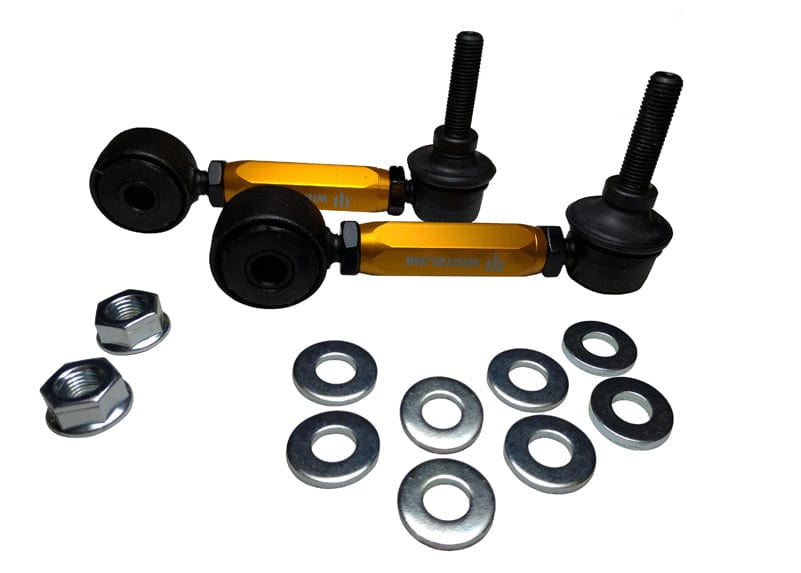 Whiteline 10 x 16 x 26 cm / 110-135mm - horizontal - 10mm ball stud/bushing shank Universal Sway Bar Link - Ball/Bushing Style - 10mm Ball Stud 110-135mm SR
