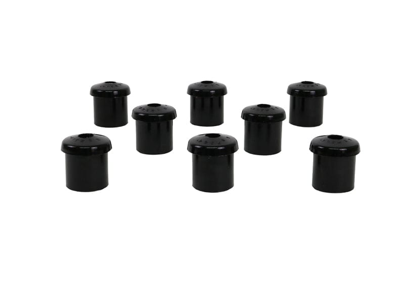 Whiteline 10 x 16 x 26 cm / 35mm OD, 12.6mm ID, 39mm L Rear Leaf Spring - Rear Eye and Shackle Bushing Ki to Suit Ford Mustang Classic SR