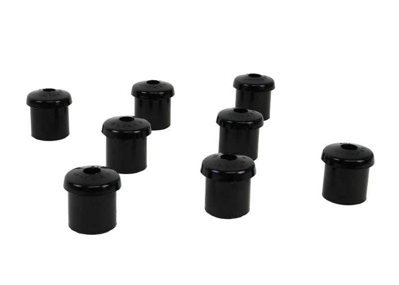 Whiteline 10 x 16 x 26 cm / 35mm OD, 12.6mm ID, 39mm L Rear Leaf Spring - Rear Eye and Shackle Bushing Ki to Suit Ford Mustang Classic SR