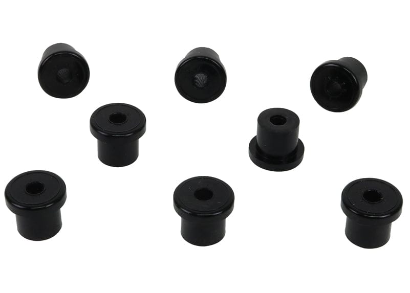 Whiteline 10 x 16 x 26 cm / 35mm OD, 14.3mm ID, 39mm L Rear Leaf Spring - Rear Eye and Shackle Bushing Kit to Suit Ford Falcon/Fairlane XR-FGX incl FPV and Mustang Classic SR