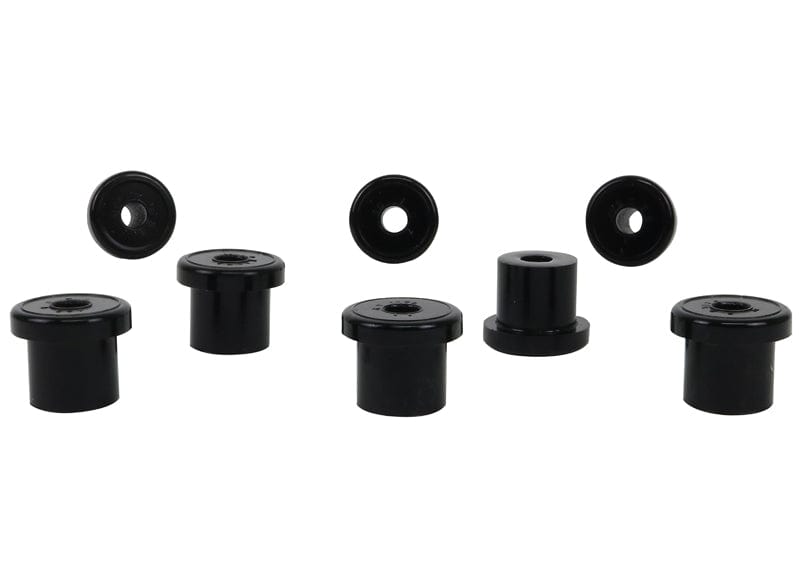 Whiteline 10 x 16 x 26 cm / 35mm OD, 14.3mm ID, 39mm L Rear Leaf Spring - Rear Eye and Shackle Bushing Kit to Suit Ford Falcon/Fairlane XR-FGX incl FPV and Mustang Classic SR