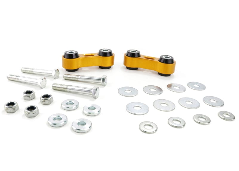 Whiteline 10 x 16 x 26 cm / Extra heavy duty alloy - suits OEM sway bar Front Sway Bar Link to Suit Subaru Forester, Impreza, Liberty, Outback and XV SR