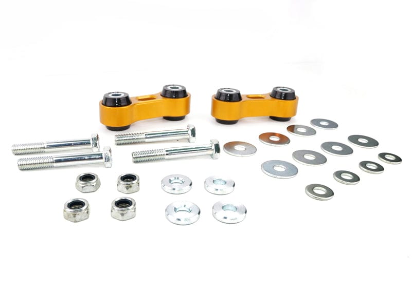 Whiteline 10 x 16 x 26 cm / Extra heavy duty alloy - suits OEM sway bar Front Sway Bar Link to Suit Subaru Forester, Impreza, Liberty, Outback and XV SR