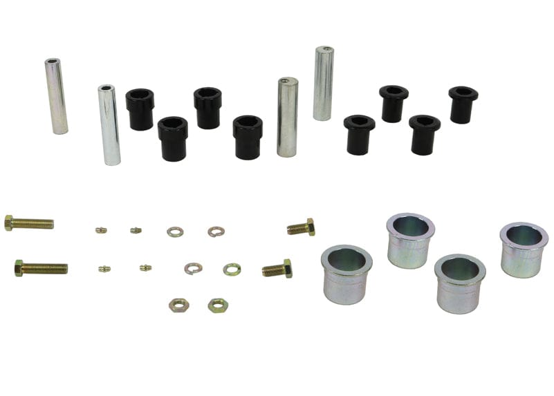 Whiteline 10 x 16 x 26 cm / Performance Alignment - adds +/- 0.5deg camber Front Control Arm Upper - Bushing Kit Double Offset to Suit Nissan 300ZX and Skyline R32 Fwd/Awd SR