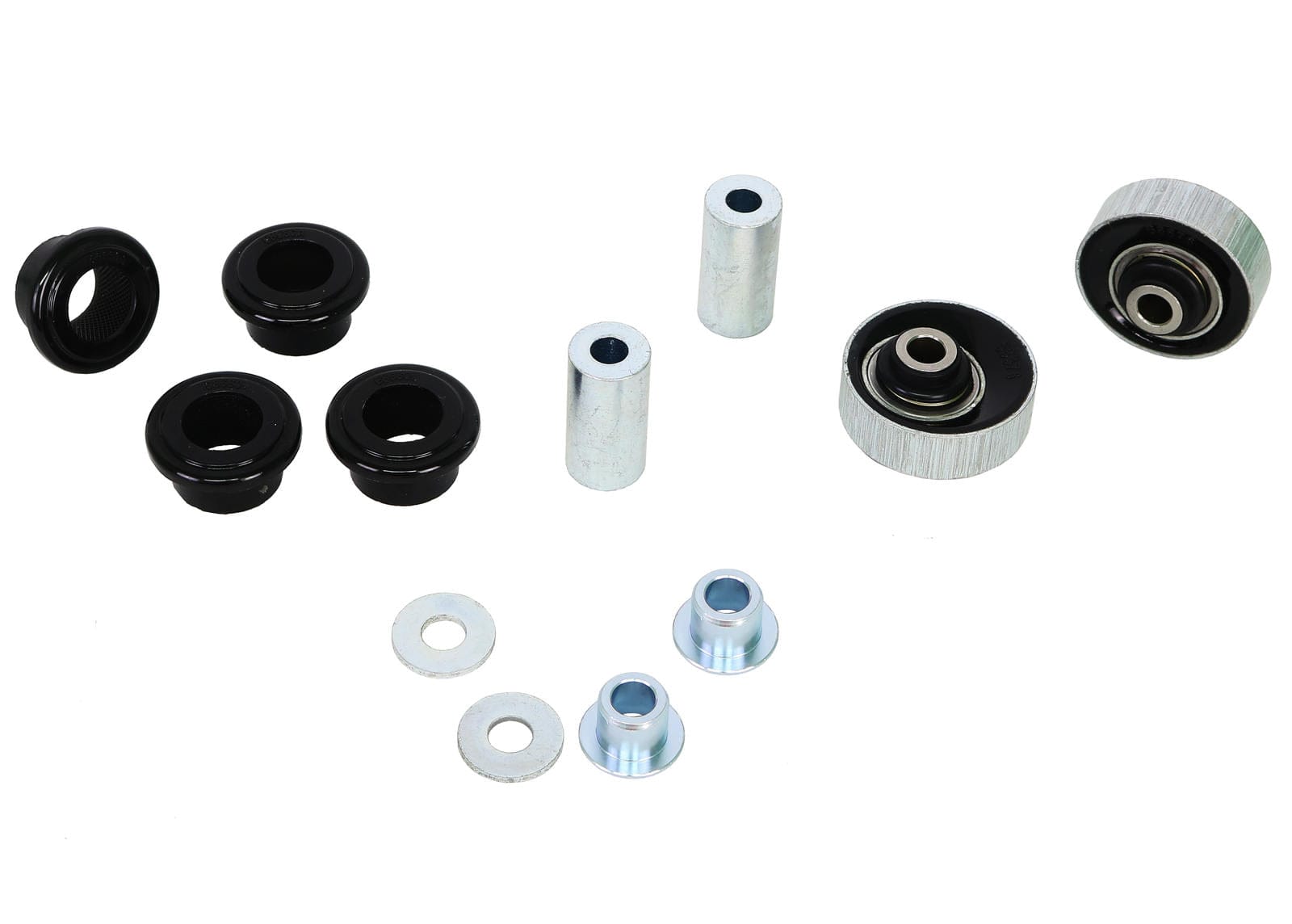 Whiteline 10 x 16 x 26 cm / Performance Alignment - adds +0.5deg caster + anti-lift - contains Control arm and Bump steer bushings Front Control Arm - Geometry Correction Kit to Suit Audi, Seat, Skoda and Volkswagen MQB Fwd/Awd SR