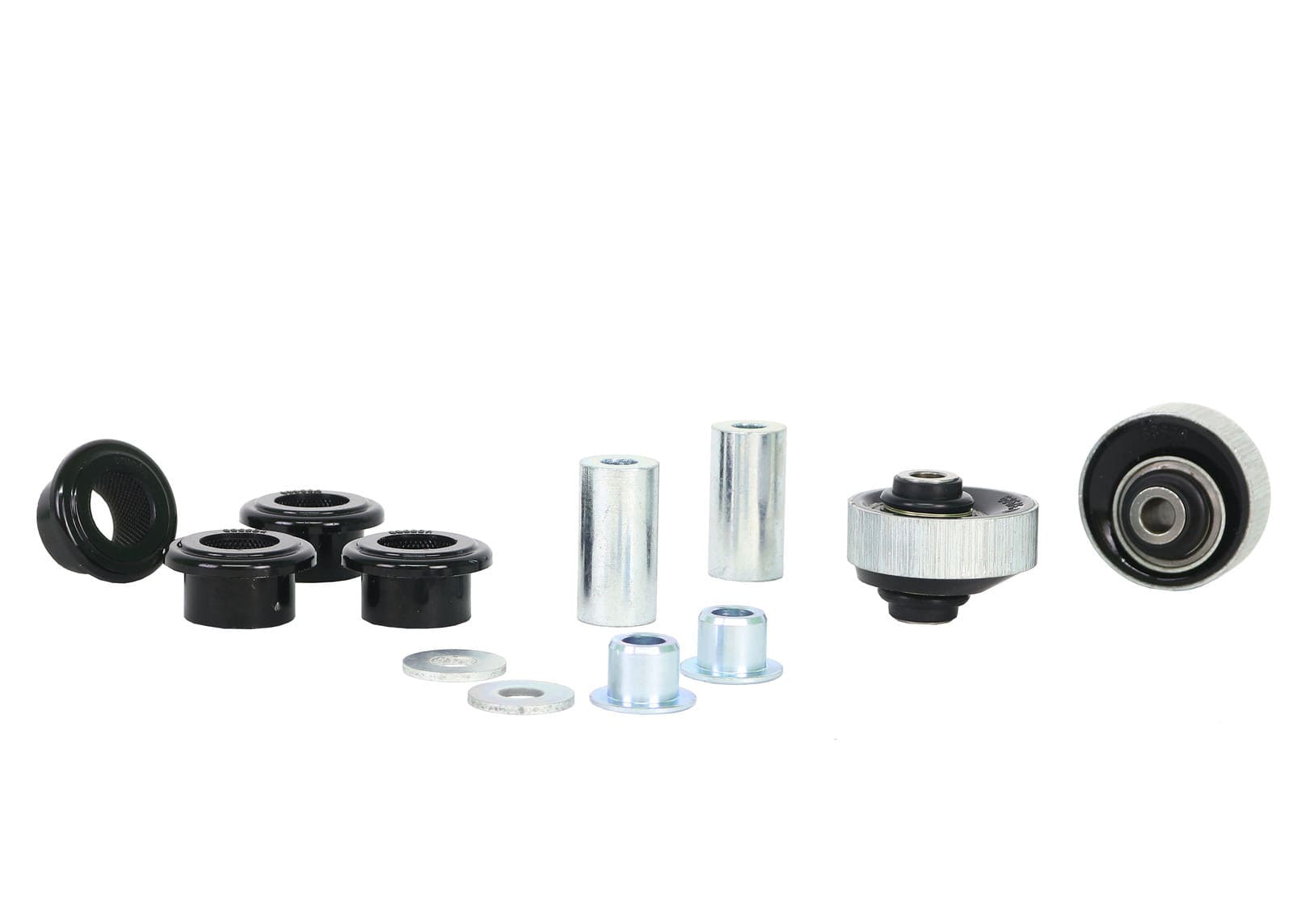Whiteline 10 x 16 x 26 cm / Performance Alignment - adds +0.5deg caster + anti-lift - contains Control arm and Bump steer bushings Front Control Arm - Geometry Correction Kit to Suit Audi, Seat, Skoda and Volkswagen MQB Fwd/Awd SR