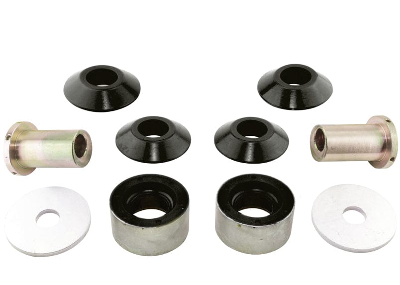 Whiteline 10 x 16 x 26 cm / Performance Alignment - adds +0.5deg caster + anti-lift Front Control Arm Lower - Inner Rear Bushing Double Offset Kit to Suit Subaru Forester, Impreza, Liberty and Outback SR