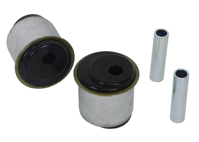 Whiteline 10 x 16 x 26 cm / Performance Alignment - adds +0.5deg caster Front Control Arm Lower - Inner Front Bushing Kit Double Offset to Suit Ford Falcon/Fairlane AU, BA, BF and FPV SR
