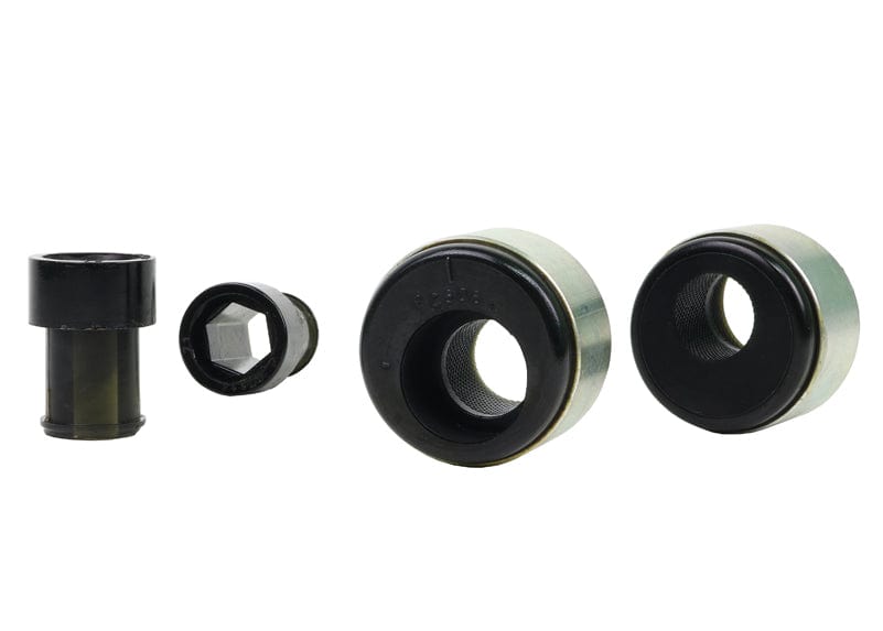 Whiteline 10 x 16 x 26 cm / Performance Alignment - adds +0.5deg caster Front Control Arm Lower - Inner Rear Bushing Double Offset Kit to Suit BMW 3 Series E46 and Z4 E86, E86 SR