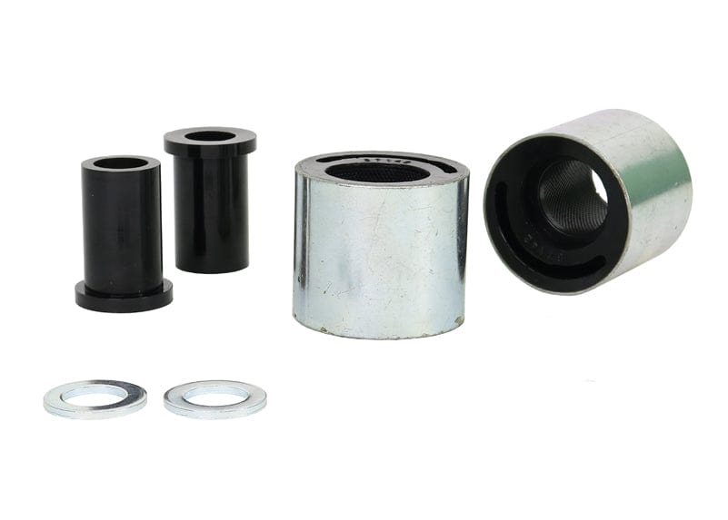Whiteline 10 x 16 x 26 cm / Performance Alignment - adds +0.5deg caster Front Control Arm Lower - Inner Rear Bushing Double Offset Kit to Suit Ford Escape, Focus and Mazda3 SR
