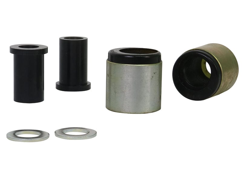 Whiteline 10 x 16 x 26 cm / Performance Alignment - adds +0.5deg caster Front Control Arm Lower - Inner Rear Bushing Double Offset Kit to Suit Ford Fiesta WP, WQ and Mazda2 DY SR