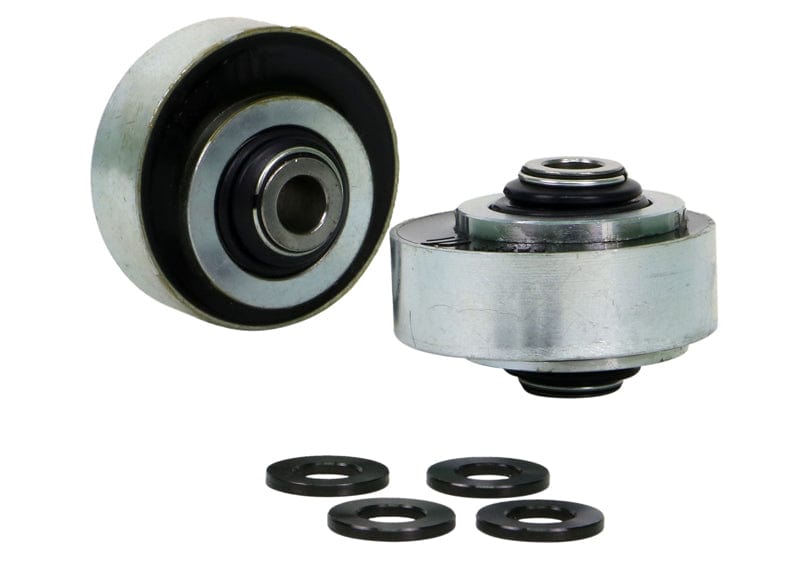 Whiteline 10 x 16 x 26 cm / Performance Alignment - adds +0.5deg caster Front Control Arm Lower - Inner Rear Bushing Double Offset Kit to Suit Mitsubishi Lancer Evolution VII, VIII, IX SR