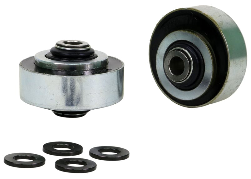 Whiteline 10 x 16 x 26 cm / Performance Alignment - adds +0.5deg caster Front Control Arm Lower - Inner Rear Bushing Double Offset Kit to Suit Mitsubishi Lancer Evolution VII, VIII, IX SR