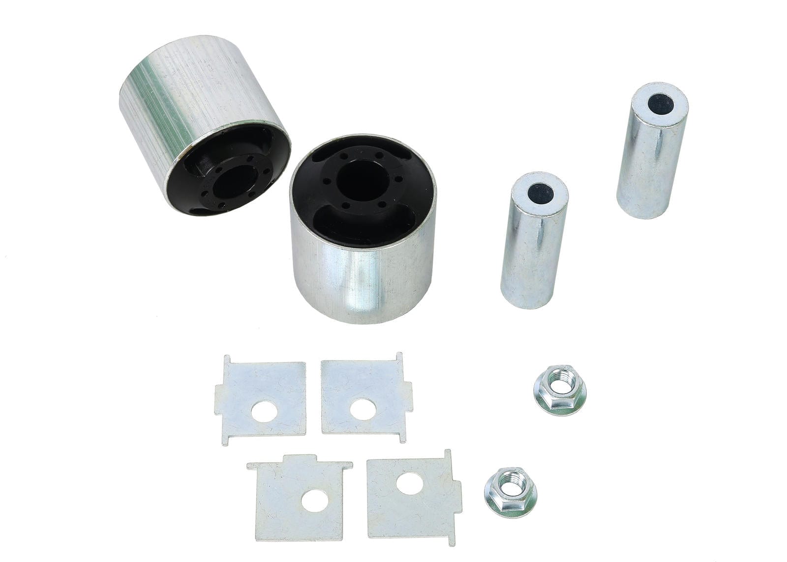 Whiteline 10 x 16 x 26 cm / Performance Alignment - adds +0.5deg caster Front Radius Arm Lower - Bushing Kit Double Offset to Suit Holden Commodore VE, VF and HSV SR
