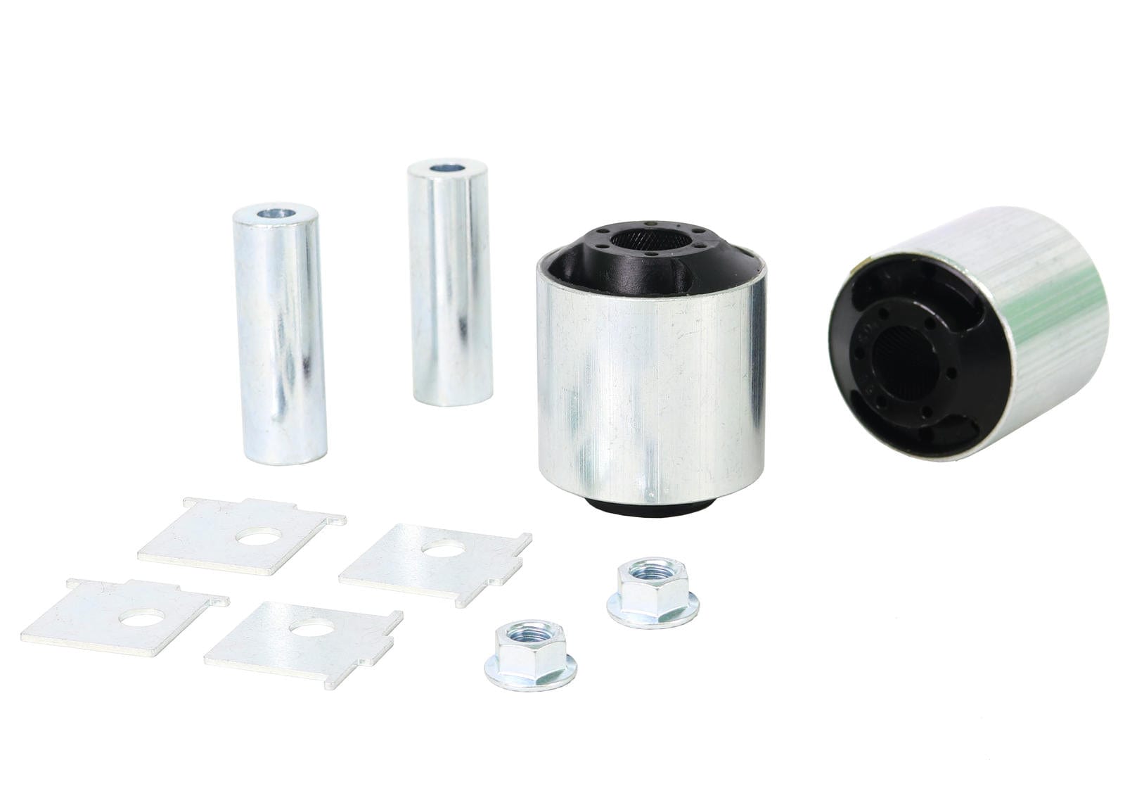 Whiteline 10 x 16 x 26 cm / Performance Alignment - adds +0.5deg caster Front Radius Arm Lower - Bushing Kit Double Offset to Suit Holden Commodore VE, VF and HSV SR