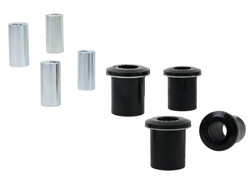 Whiteline 10 x 16 x 26 cm / Performance Alignment - adds +/- 0.75deg camber Front Control Arm Upper - Bushing Kit Double Offset to Suit Toyota FJ Cruiser, HiLux, Prado and Foton Tunland SR