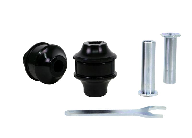 Whiteline 10 x 16 x 26 cm / Performance Alignment - adds +/- 1.5deg caster Front Radius Arm Lower - Bushing Kit Double Offset to Suit BMW 1, 2, 3 and 4 Series SR
