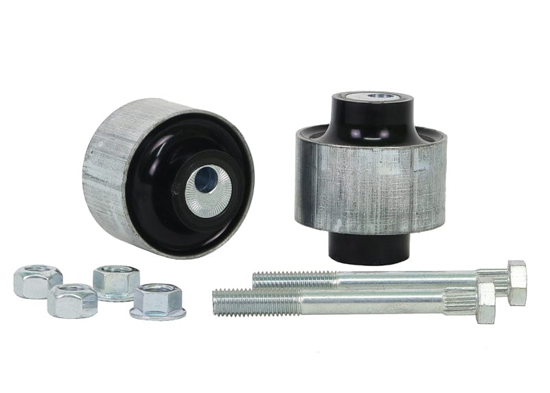 Whiteline 10 x 16 x 26 cm / Performance Alignment - adds +/- 1.5deg caster Front Radius Arm Lower - Bushing Kit Double Offset to Suit BMW M2, M3 & M4 F8# SR