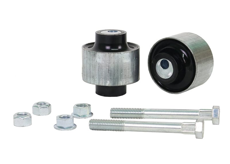 Whiteline 10 x 16 x 26 cm / Performance Alignment - adds +/- 1.5deg caster Front Radius Arm Lower - Bushing Kit Double Offset to Suit BMW M2, M3 & M4 F8# SR