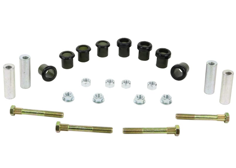 Whiteline 10 x 16 x 26 cm / Performance Alignment - camber and toe adjustable Rear Control Arm Lower - Bushing Kit Double Offset to Suit BMW 3 Series E30 and Z3 SR