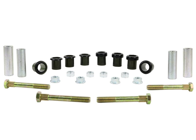 Whiteline 10 x 16 x 26 cm / Performance Alignment - camber and toe adjustable Rear Control Arm Lower - Bushing Kit Double Offset to Suit BMW 3 Series E30 and Z3 SR