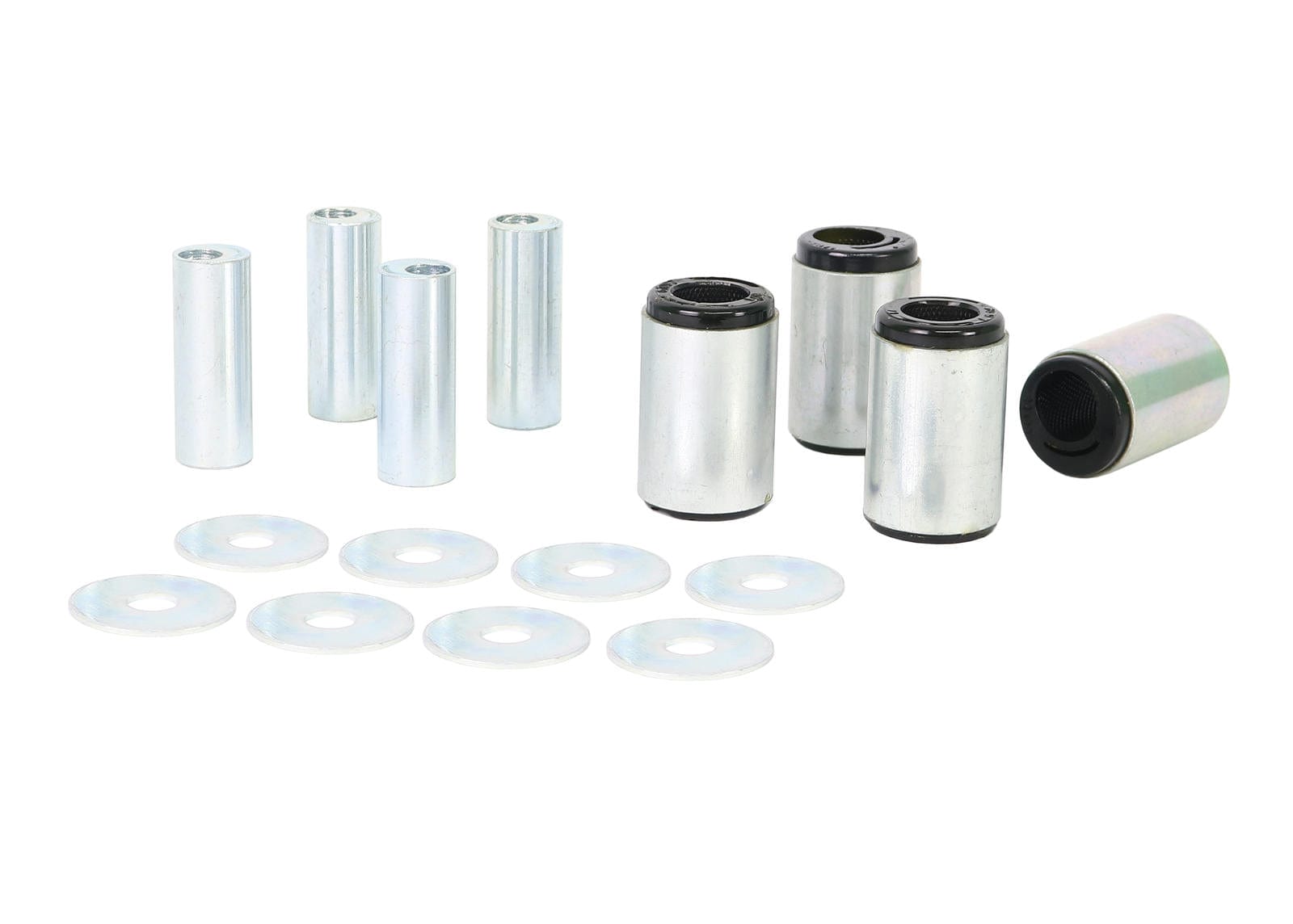 Whiteline 10 x 16 x 26 cm / Performance Alignment - extra offset - adds +/- 1.0deg camber Front Control Arm Lower - Bushing Kit Double Offset to Suit Nissan Navara D40, D23 and Pathfinder R51 SR