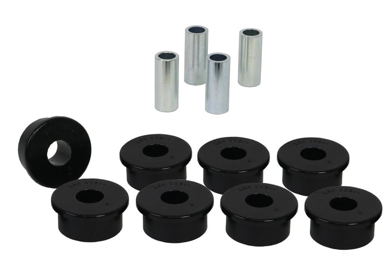 Whiteline 10 x 16 x 26 cm / Standard Alignment - 51mm OD - 2 piece bushing design Front Leading Arm - To Differential Bushing Kit to Suit Land Rover Defender, Discovery and Range Rover Classic SR