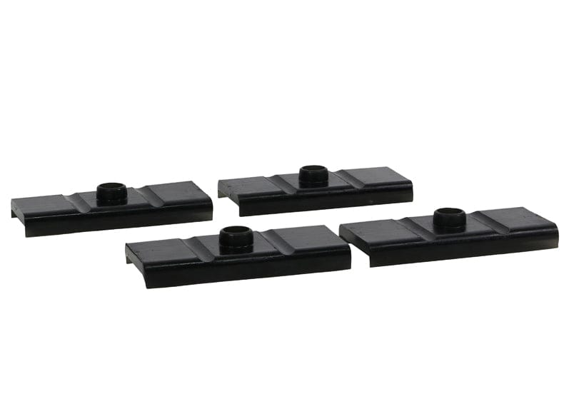 Whiteline 10 x 16 x 26 cm / Suits 61.5mm wide spring Rear Leaf Spring - To Saddle Insulator Bushing Kit to Suit Ford Escort Mk1, Mk2 SR
