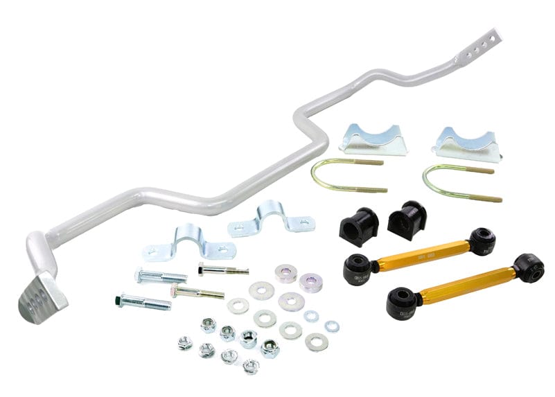 Whiteline 100 x 20 x 10 cm / Excludes convertible models - recommend use with 33mm front sway bar Rear Sway Bar - 27mm 4 Point Adjustable to Suit Ford Mustang S197 SR