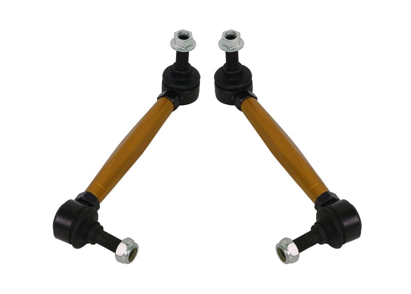 Whiteline 12 x 5 x 41 cm / 225-250mm - horizontal heavy duty ball joints Front Sway Bar Link to Suit Ford Mustang, Ranger, Mazda BT-50 and Subaru BRZ SR