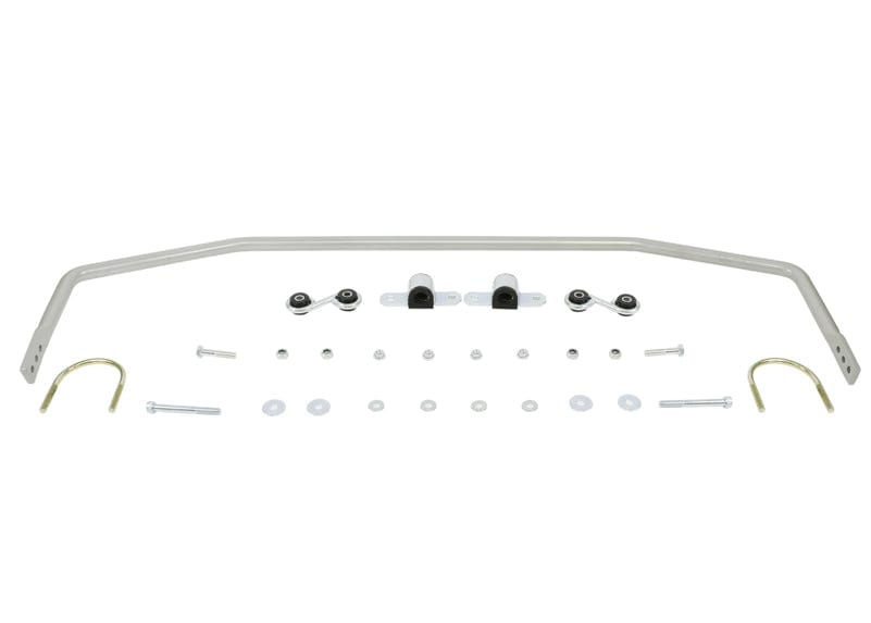 Whiteline 120 x 20 x 10 cm Rear Sway Bar - 24mm 3 Point Adjustable to Suit Seat, Skoda and Volkswagen PQ25 SR