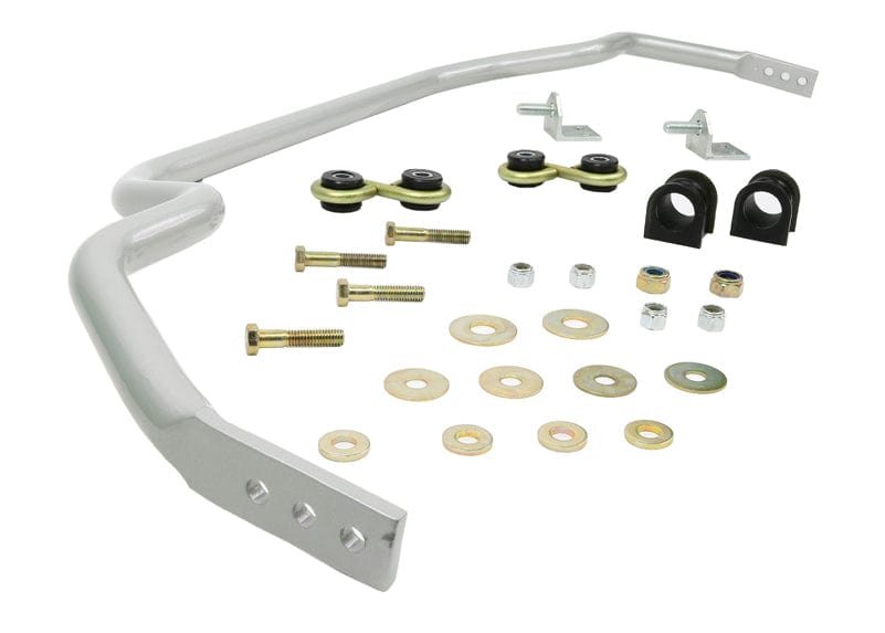 Whiteline 120 x 20 x 10 cm / Suits models with factory CA18 engine, includes models with RB, 1JZ and 2JZ engine conversion Front Sway Bar - 27mm 3 Point Adjustable to Suit Nissan 180SX CA18 engine SR