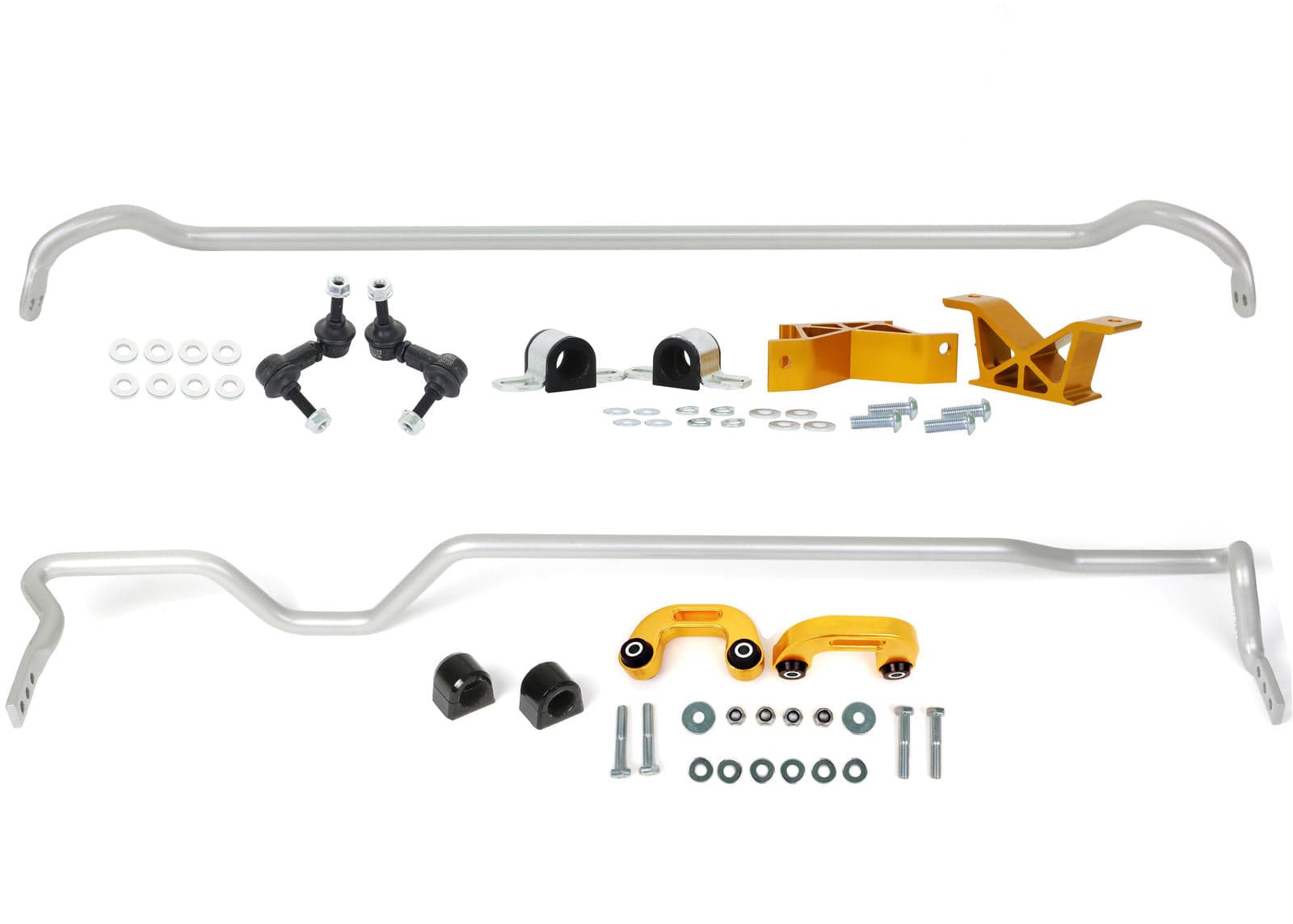 Whiteline 170 x 40 x 10 cm Front and Rear Sway Bar - Vehicle Kit to Suit Subaru GC WRX/STi SR