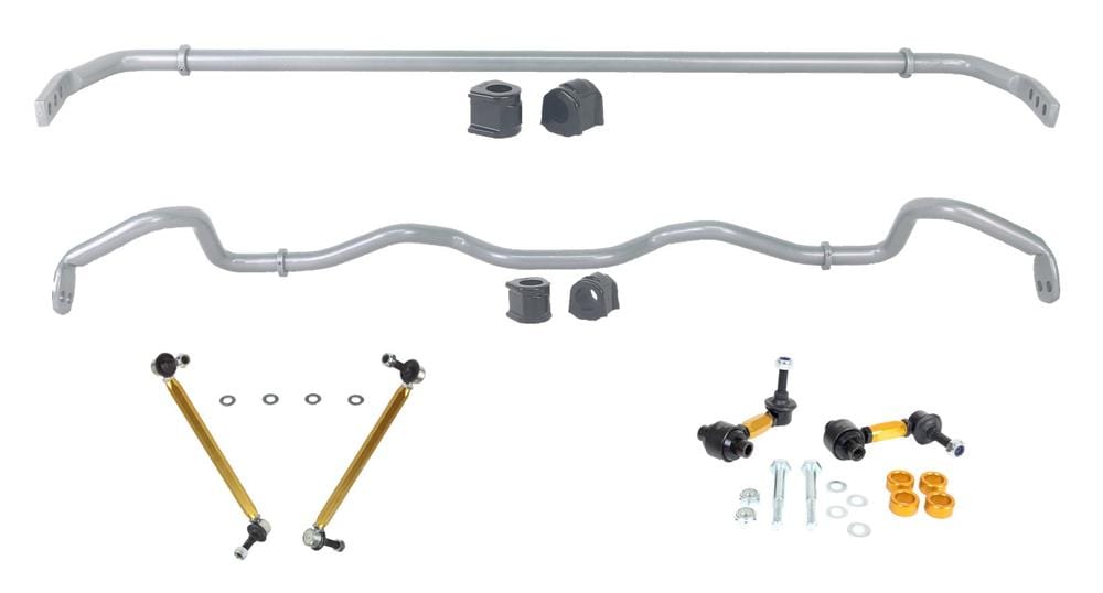 Whiteline 170 x 40 x 10 cm Front and Rear Sway Bar - Vehicle Kit to Suit Subaru WRX VB, VN SR