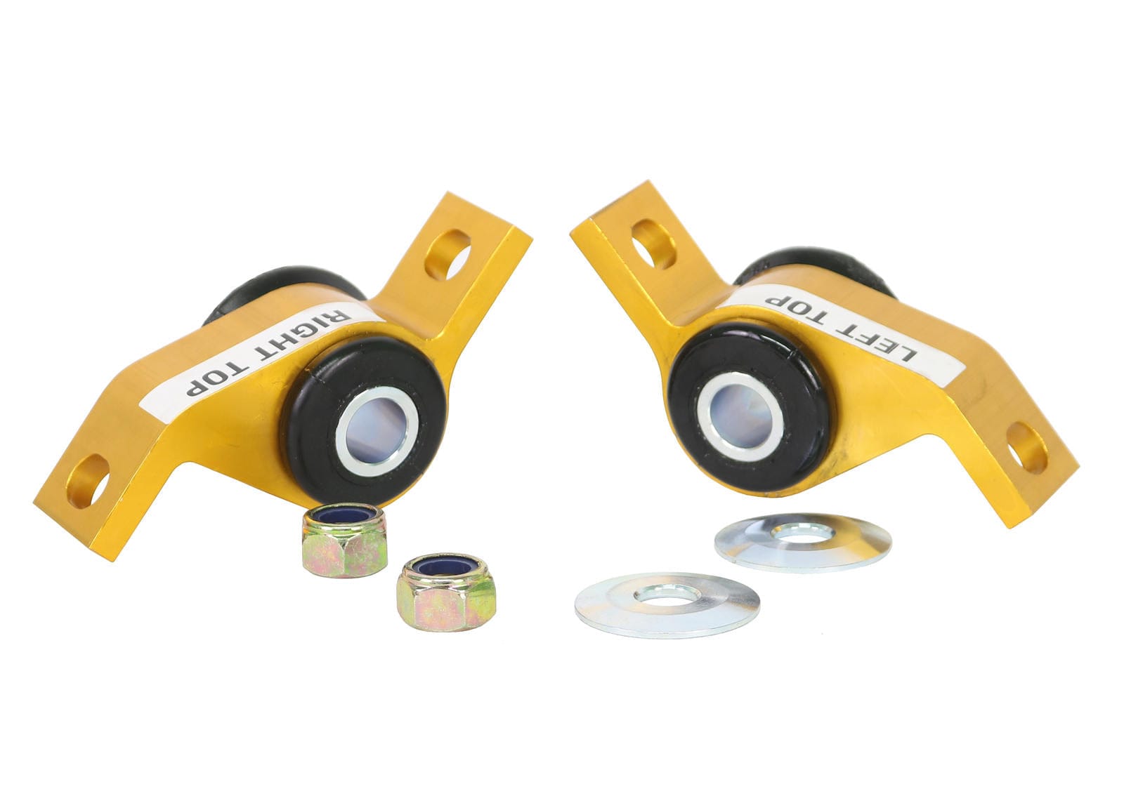 Whiteline 18 x 20 x 10 cm / Performance Alignment - adds +0.5deg caster + anti-lift - includes housing Front Control Arm Lower - Inner Rear Bushing Double Offset Kit to Suit Subaru Impreza and Liberty SR