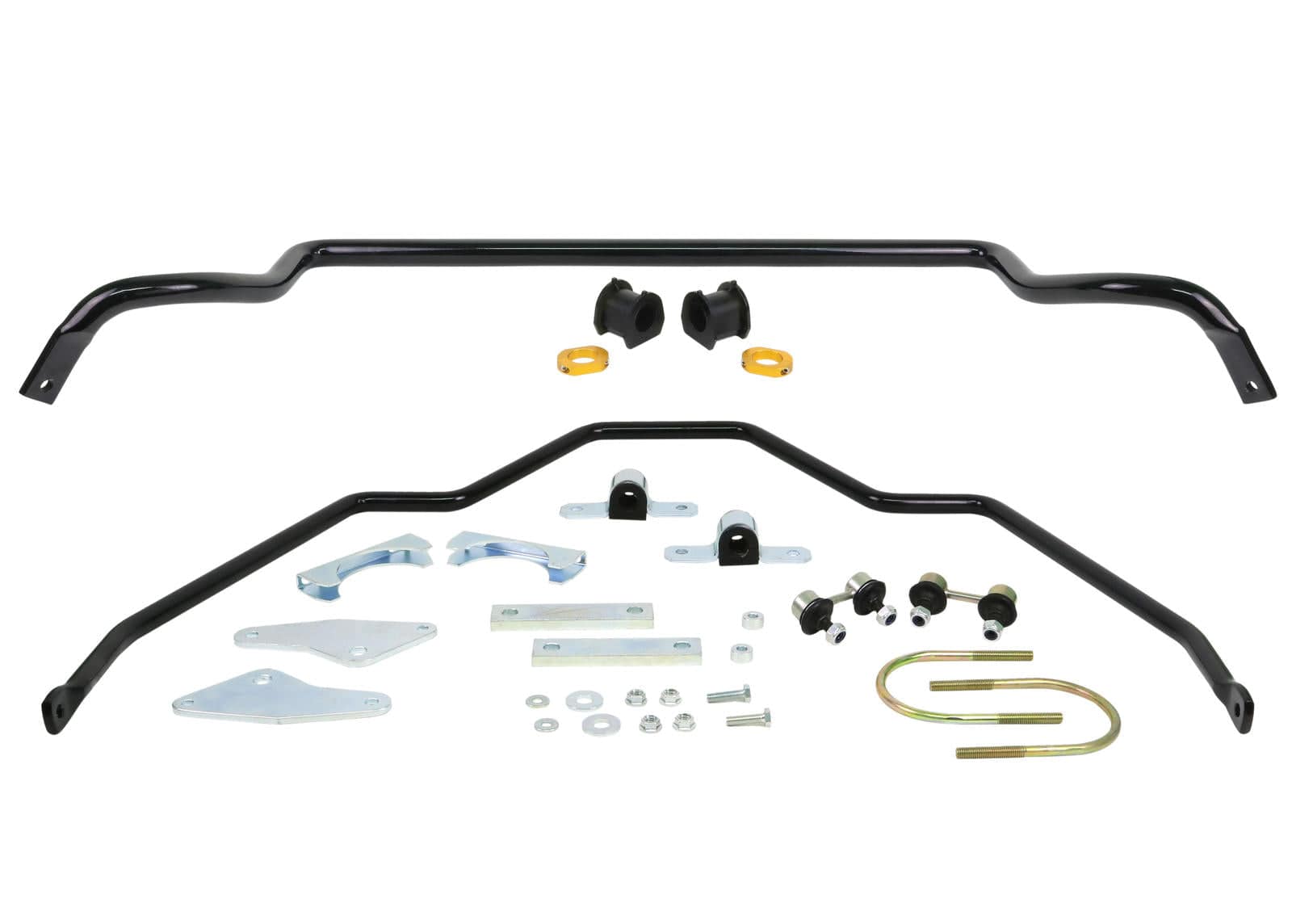 Whiteline 185 x 20 x 20 cm Front and Rear Sway Bar - Vehicle Kit to Suit Mitsubishi Triton ML, MN 4wd SR