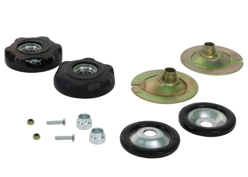 Whiteline 20 x 20 x 10 cm / Performance Alignment - suits OEM struts - adds <+1.0deg camber Front Strut Mount - Bushing Kit to Suit Holden Commodore VR-VF and HSV SR