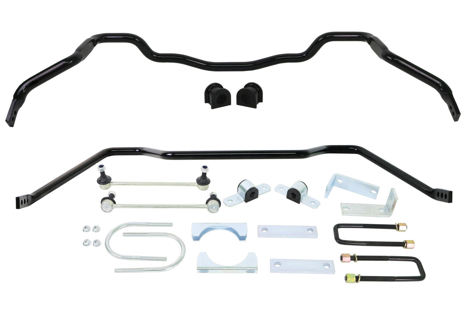 Whiteline 200 x 20 x 20 cm / Excludes Rogue and GR models Front and Rear Sway Bar - Vehicle Kit to Suit Toyota Hilux 2015-on 4wd SR