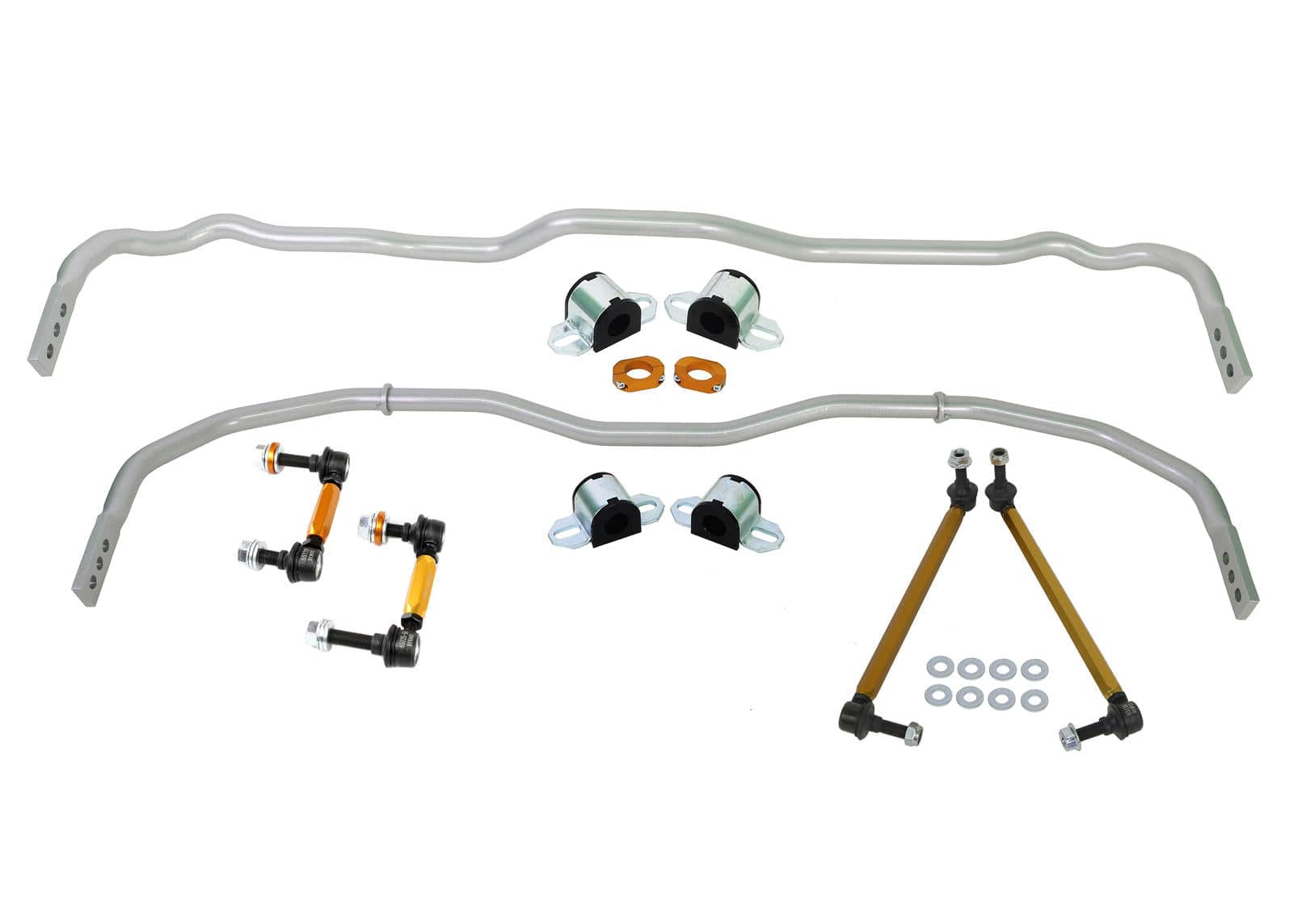 Whiteline 200 x 20 x 20 cm Front and Rear Sway Bar - Vehicle Kit to Suit Toyota Yaris XP Awd SR