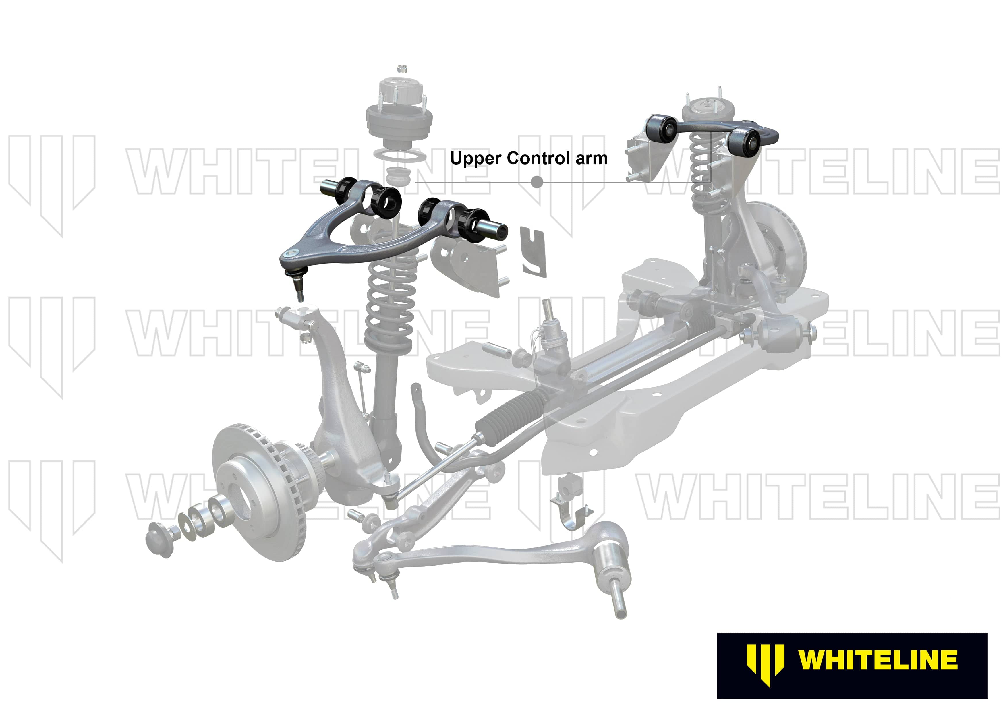 Whiteline 21 x 21 x 10 cm / Replacement Front Control Arm Upper - Arm Left to Suit Ford Falcon FG, FGX and FPV SR