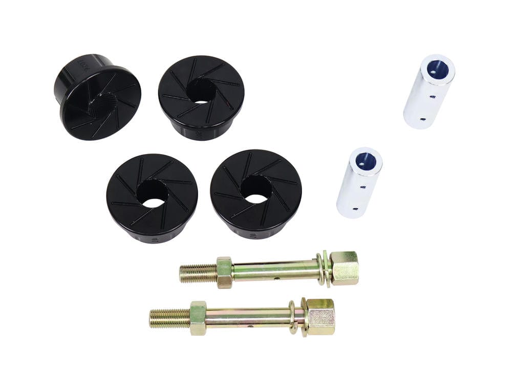 Whiteline 25 x 20 x 10 cm Rear Leaf Spring - Front Eye Bushing and Greaseable Pin Kit to Suit Ford Ranger PY 4wd and VW Amarok T1 4Motion SR