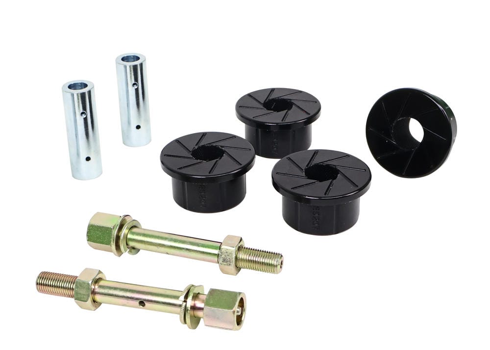 Whiteline 25 x 20 x 10 cm Rear Leaf Spring - Front Eye Bushing and Greaseable Pin Kit to Suit Ford Ranger PY 4wd and VW Amarok T1 4Motion SR