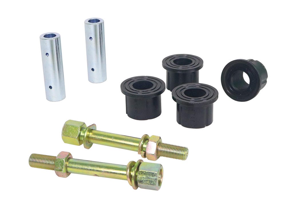 Whiteline 25 x 20 x 10 cm / Suits models with 41mm OD front eye bushing Rear Leaf Spring - Front Eye Bushing and Greaseable Pin Kit to Suit Mitsubishi Triton ML, MN 4wd SR